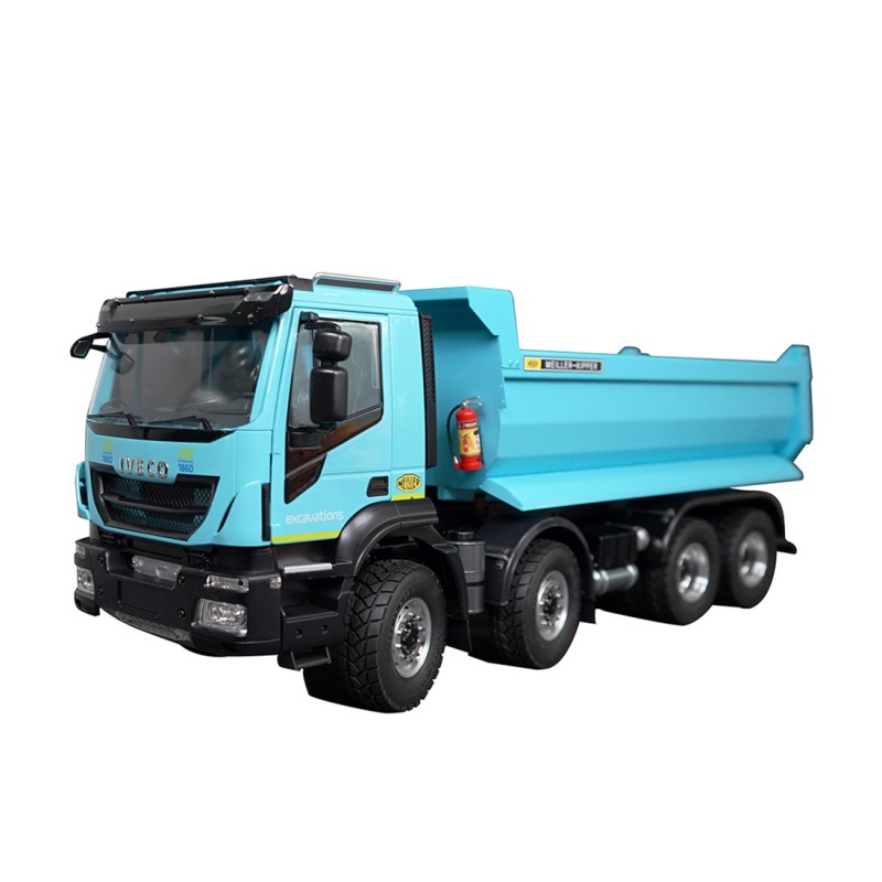 IVECO Front Tipping RC Hydraulic Dump Truck 8x4 | 1/14 IVECO Front ...